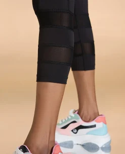 Active Mesh 7/8th Sports Leggings