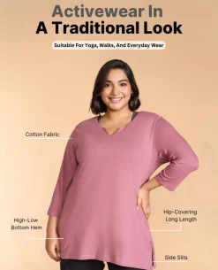 Cotton Active Kurta For Women