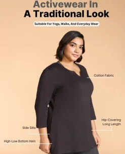 Cotton Active Kurta For Women