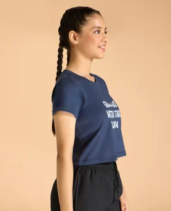 Cotton Crop Top For Girls