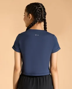 Cotton Crop Top For Girls