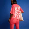 Cotton Oversized Printed Graphic Tshirt Apple