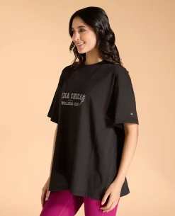 Cotton Oversized Printed Graphic Tshirt