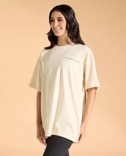 Cotton Oversized Printed Graphic Tshirt