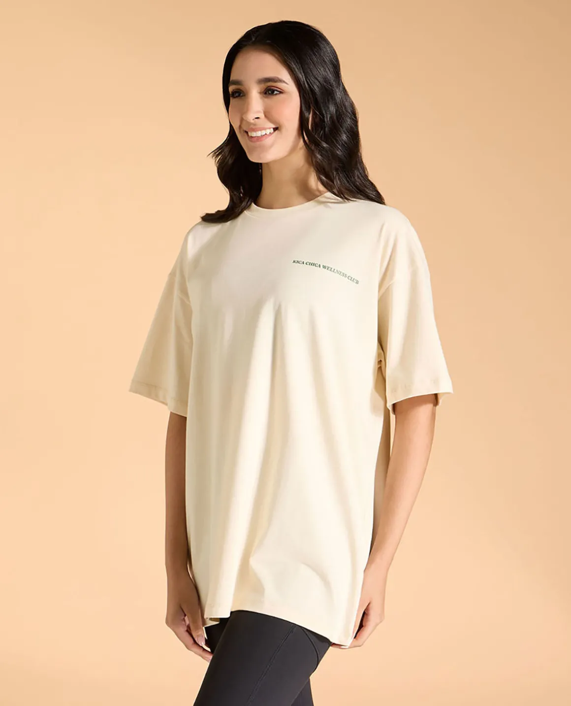 Cotton Oversized Printed Graphic Tshirt