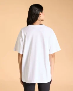 Cotton Oversized Printed Graphic Tshirt