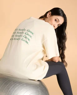 Cotton Oversized Printed Graphic Tshirt