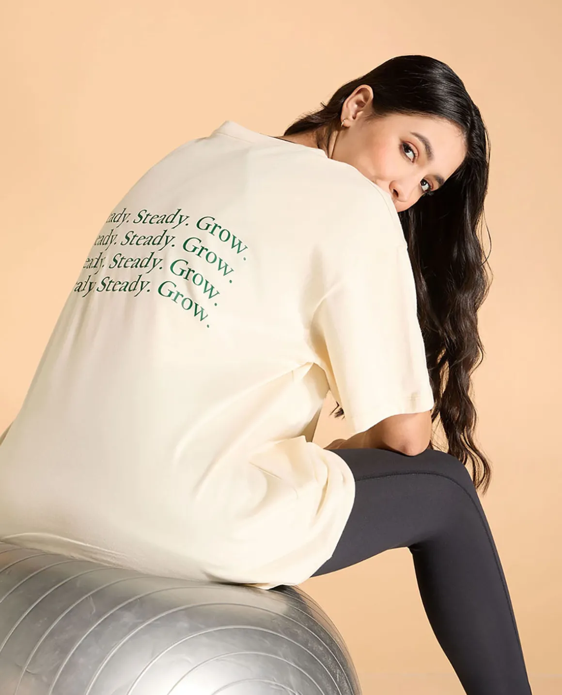 Cotton Oversized Printed Graphic Tshirt
