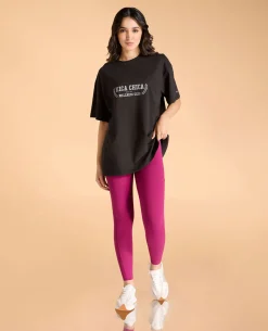 Cotton Oversized Printed Graphic Tshirt