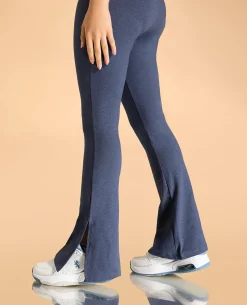 Cotton Printed Top and Criss Cross Cotton Flare Pant Set