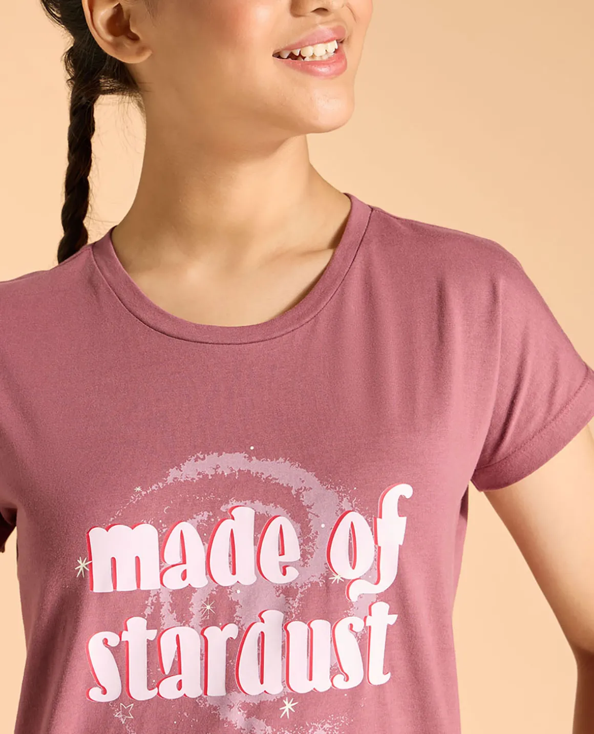 Cotton Printed Top For Girls