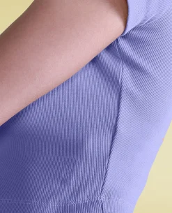 Cotton Ribbed Yoga Top