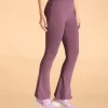 Criss-Cross Cotton Flare Pants