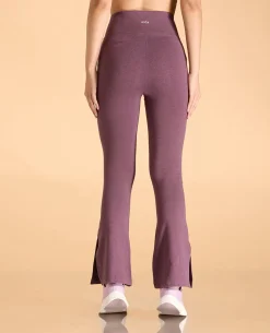 Criss-Cross Cotton Flare Pants