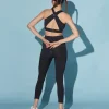 Crostini Bra & Leggings Set in Second SKN Fabric