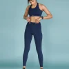 Crostini Bra & Leggings Set in Second SKN Fabric