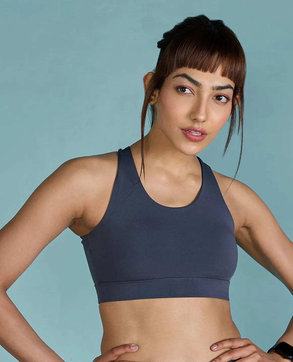 Crostini Bra & Leggings Set in Second SKN Fabric