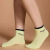 Dual Colored Soft Ankle Length Socks Neon