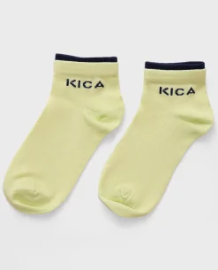 Dual Colored Soft Ankle Length Socks Neon