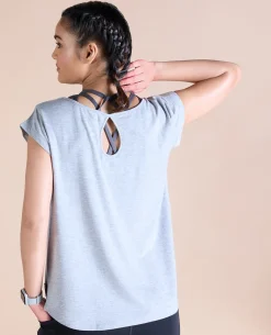 Ease In Tencel Top With Back Keyhole