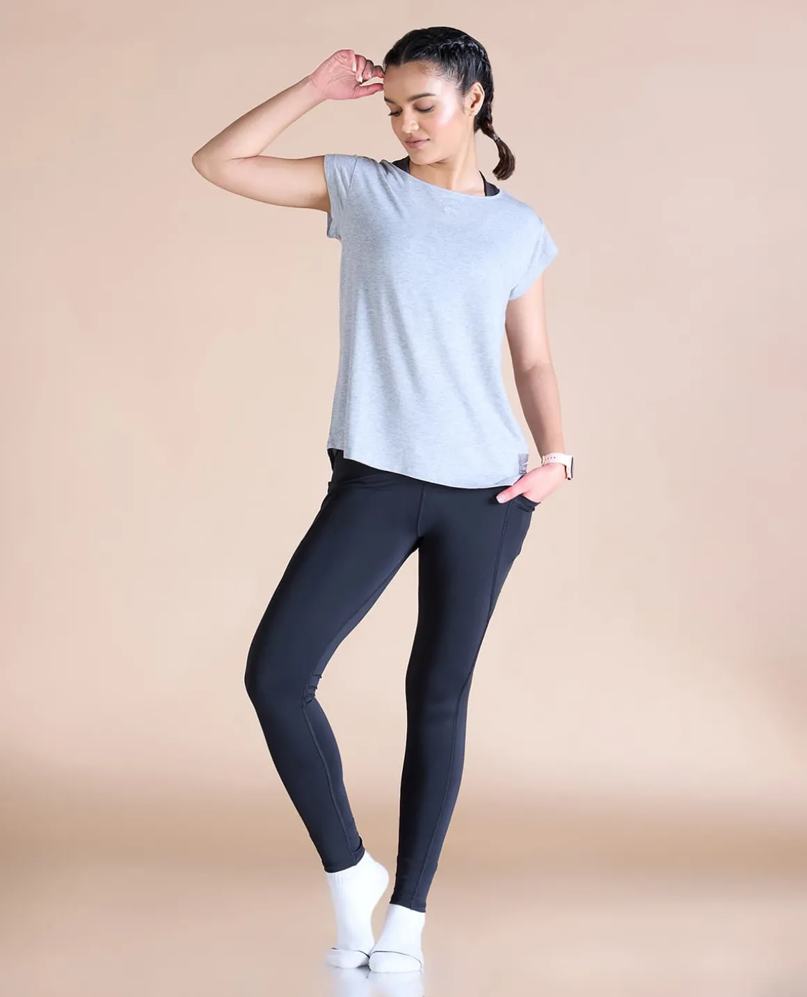 Ease In Tencel Top With Back Keyhole