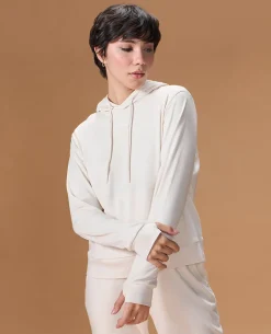 Extra Soft Cotton Hoodie White