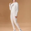 Extra Soft Cotton Hoodie and Track Pants White