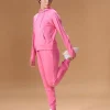 Extra Soft Cotton Hoodie and Track Pants Pink