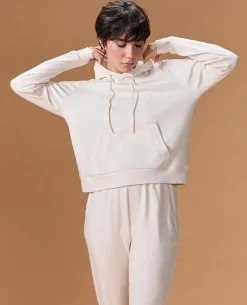 Extra Soft Cotton Hoodie White