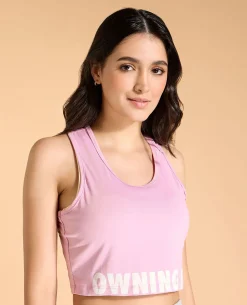 Feather Feel Cropped Regular Tank