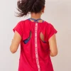 Feather Feel Running Top With Back Tape