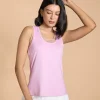 Feather Feel Sleeveless Tank Top