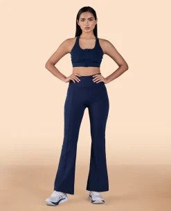 Formal Flare Pants in Second SKN Navy