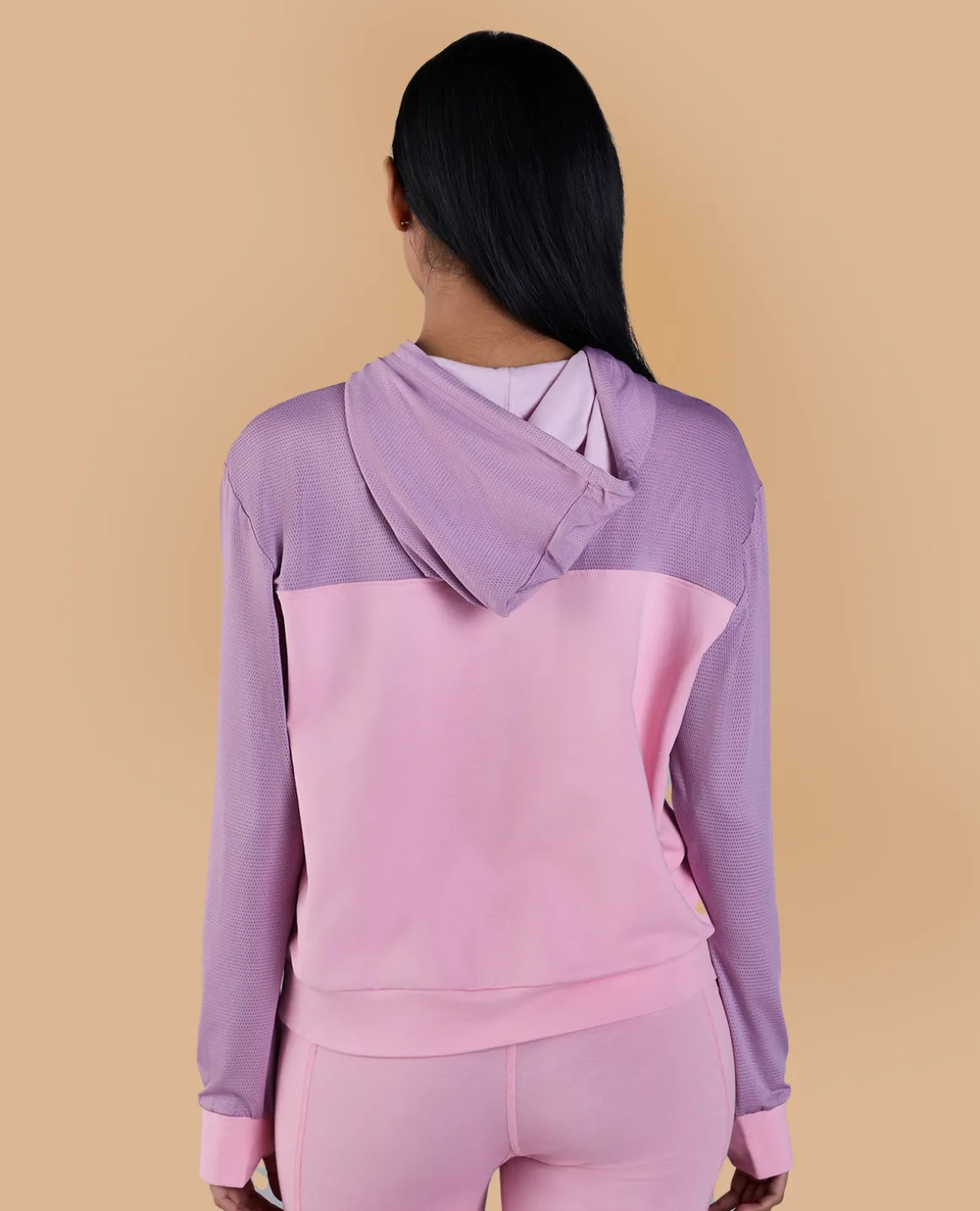 Full Sleeve Fashion Hoodie Pink