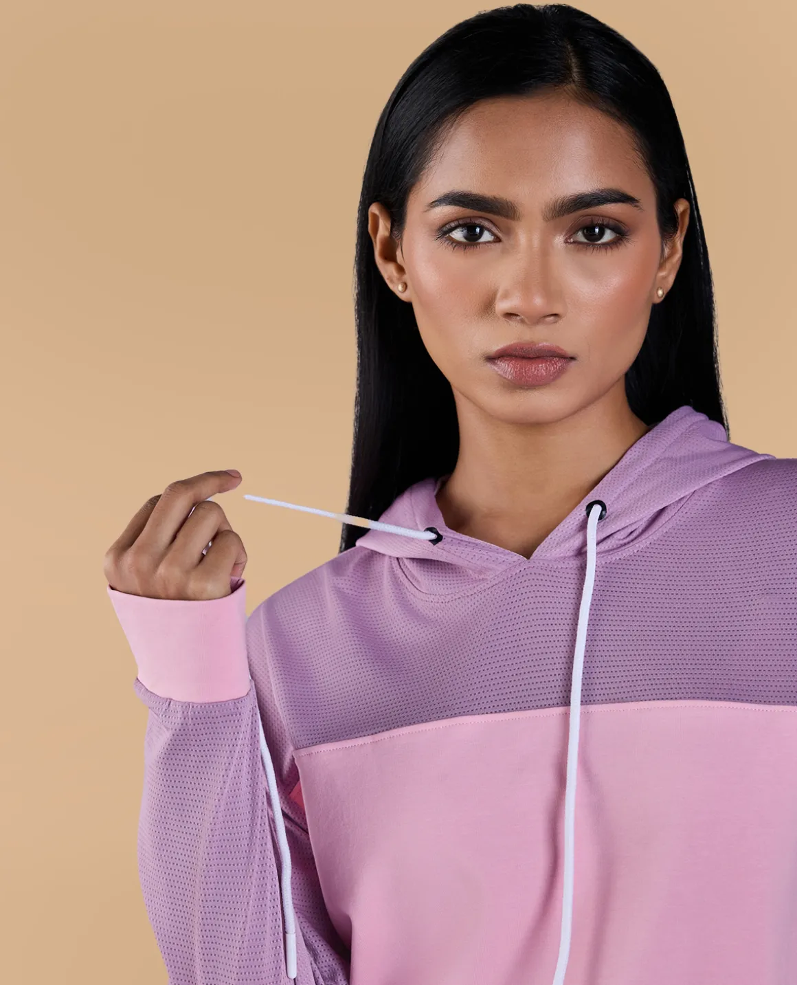 Full Sleeve Fashion Hoodie Pink