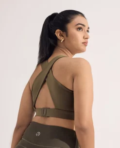 High Impact & Full Coverage Crostini Sports Bra