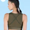 High Impact & Full Coverage Mesh Sports Bra