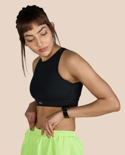 High Impact & Full Coverage Mesh Sports Bra