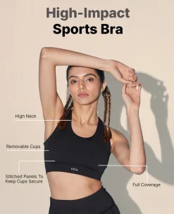 High Impact & Full Coverage Crostini Sports Bra