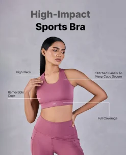 High Impact & Full Coverage Crostini Sports Bra