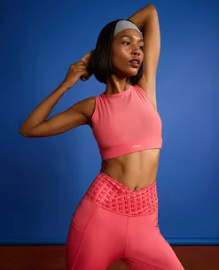 High Impact & Full Coverage Mesh Sports Bra