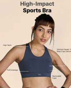 High Impact & Full Coverage Crostini Sports Bra