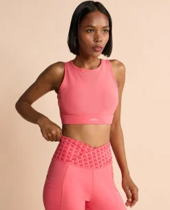 High Impact & Full Coverage Mesh Sports Bra