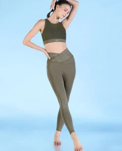 High Impact & Full Coverage Mesh Sports Bra