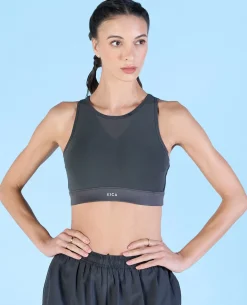 High Impact & Full Coverage Mesh Sports Bra
