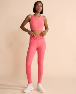 High Impact & Full Coverage Mesh Sports Bra