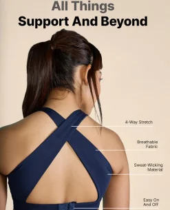 High Impact & Full Coverage Crostini Sports Bra