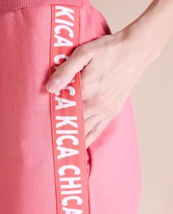 High Waisted Cotton Dance Joggers