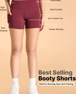 High Waisted Second SKN Booty Shorts