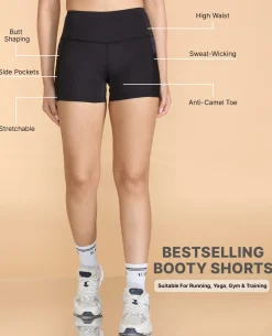 High Waisted Second SKN Booty Shorts
